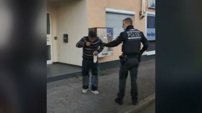 Almanya'da kızının yardımına koşan Türk babaya polis müdahalesi