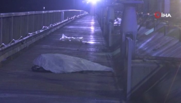 FSM Köprüsü’ndeki kazada ölen gencin görüntüleri