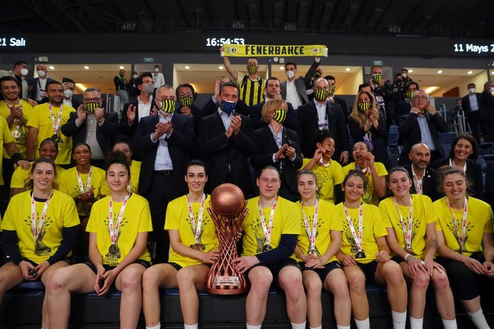 Kadınlar Basketbol Ligi'nde şampiyon Fenerbahçe
