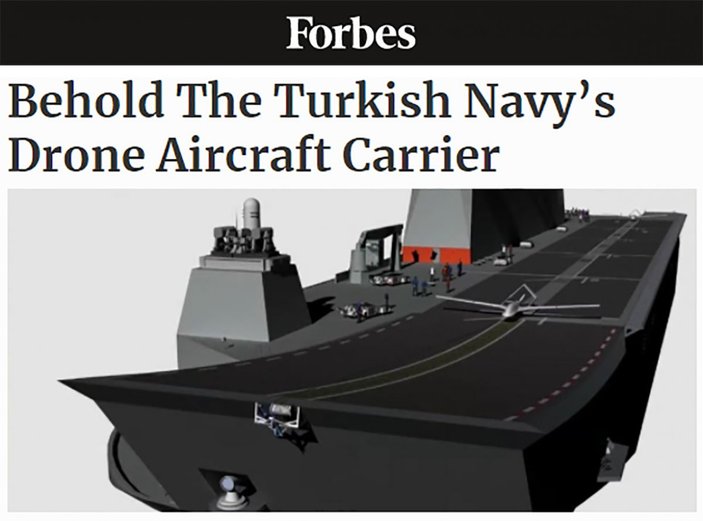 Forbes: Türkiye, dünyanın ilk SİHA gemisine sahip olabilir