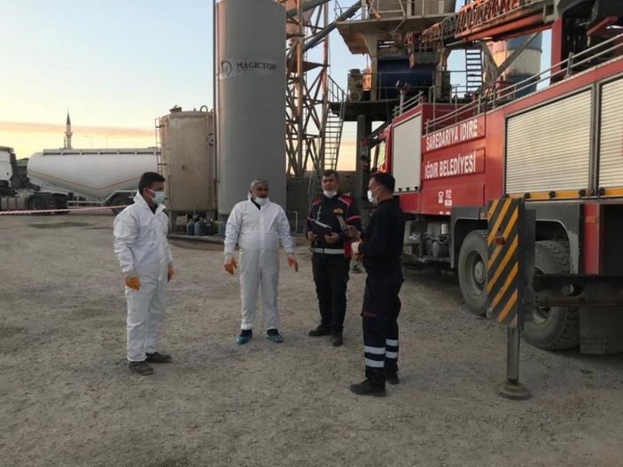 i Iğdır'da beton mikserine sıkışan işçi hayatını kaybetti