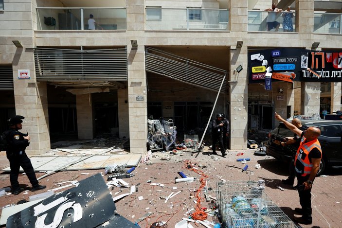 İsrail, Gazze Şeridi'nden atılan roketlerin bilançosunu paylaştı
