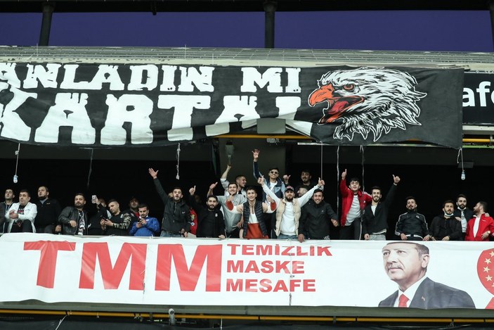 Beşiktaş-Karagümrük maçına seyirci alındı