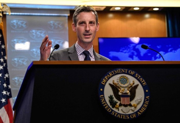 ABD Dışişleri Sözcüsü, TRT muhabirinin Filistin sorusu karşısında çaresiz kaldı