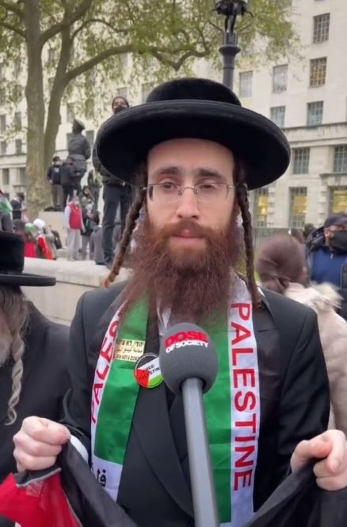 Ortodoks Yahudiler'den Filistinlilere destek