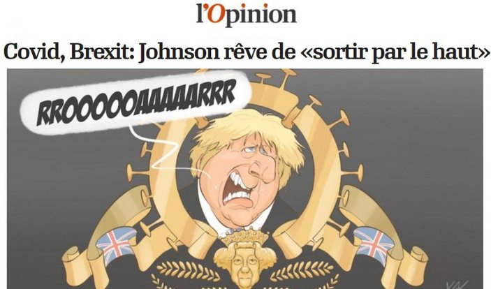l’Opinion: Boris Johnson, zirveye tırmanmayı hayal ediyor