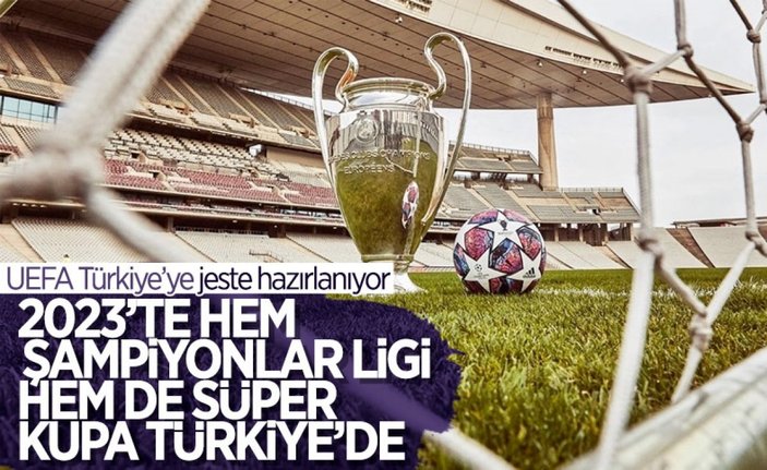 UEFA Başkanı Ceferin: Yakın gelecekte birçok etkinliği Türkiye'de göreceğiz