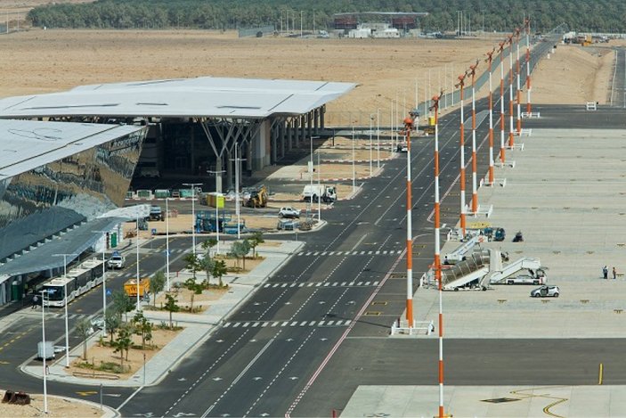 İsrail, Tel Aviv'e uçuşları Ramon Havalimanı'na yönlendirdi