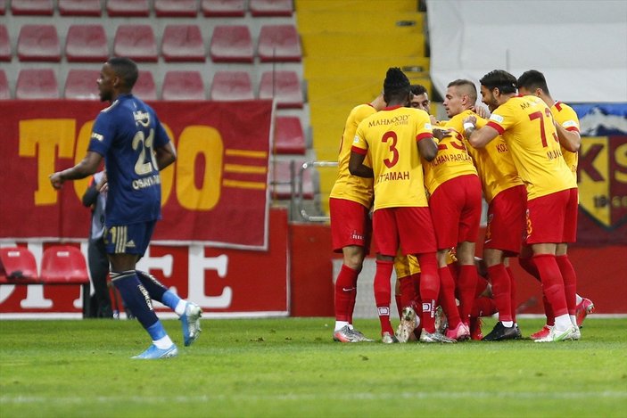 Fenerbahçe deplasmanda Kayserispor'u yendi