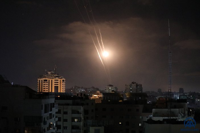 Gazze'den Tel Aviv'e roket saldırısı