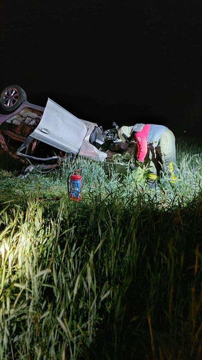 a Denizli'de kaza: 2 Ukraynalı öldü