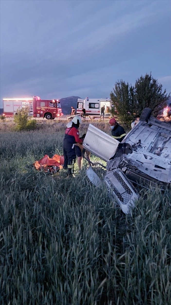 Denizli'de kaza: 2 Ukraynalı öldü