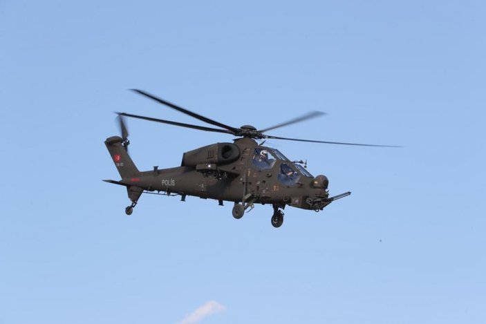 Yeni Atak helikopterleri Emniyet Genel Müdürlüğü'ne teslim edildi