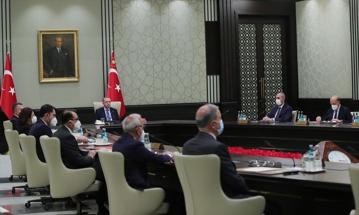 Cumhurbaşkanlığı Kabinesi toplandı