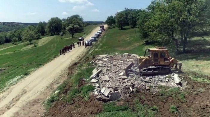 Edirne'deki kaçak yapılar yıkılıyor