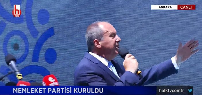 Muharrem İnce CHP'yi eleştirmeye başlayınca Halk TV yayını kesti