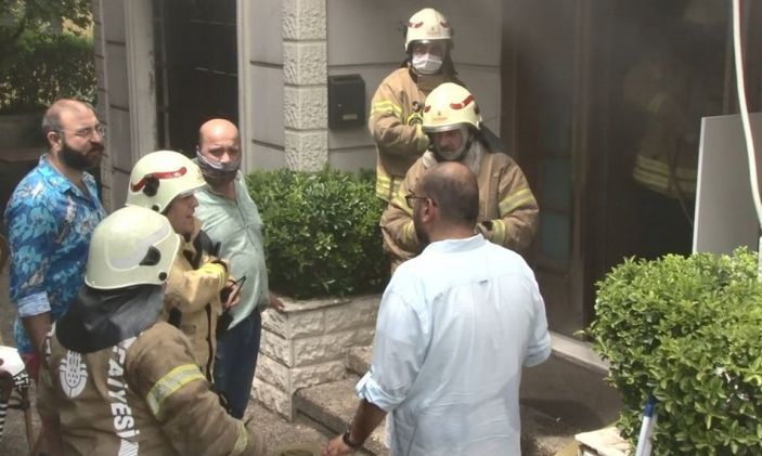 İstanbul’da film atölyesinde yangın çıktı