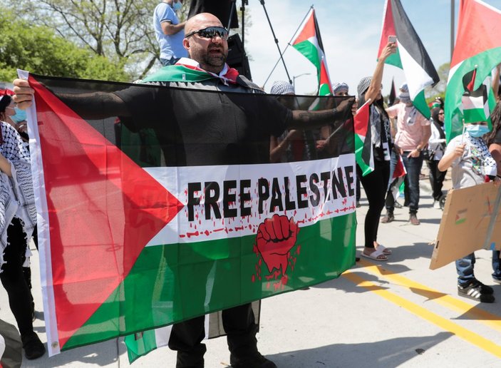 Joe Biden, Michigan'da İsrail'e desteği nedeniyle protesto edildi