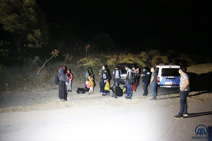 Bodrum'da 10 göçmen yakalandı
