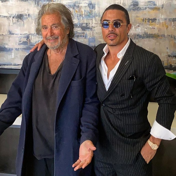 Nusret Gökçe'den Al Pacino ile poz