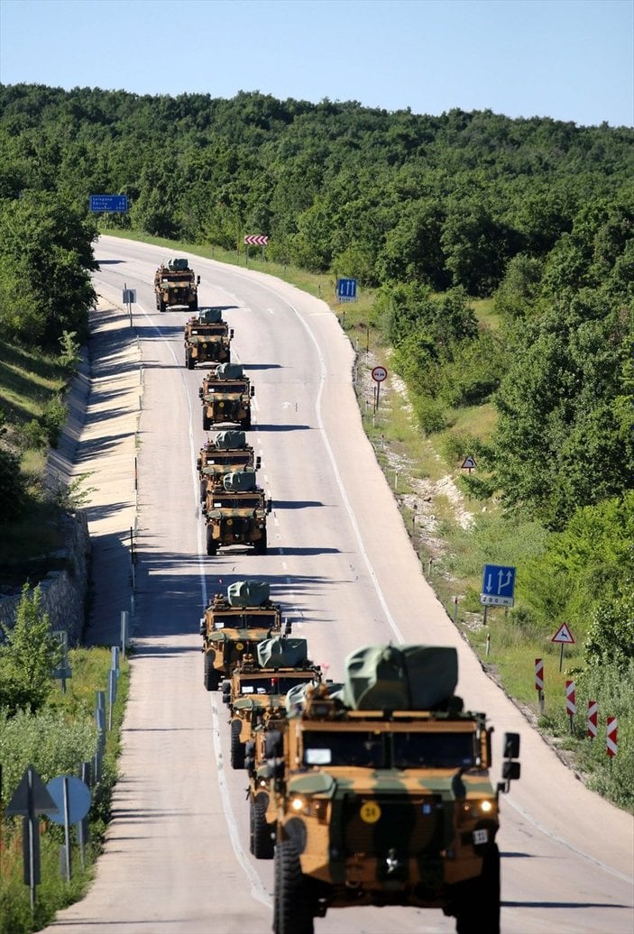 Mehmetçik NATO tatbikatı için yolda