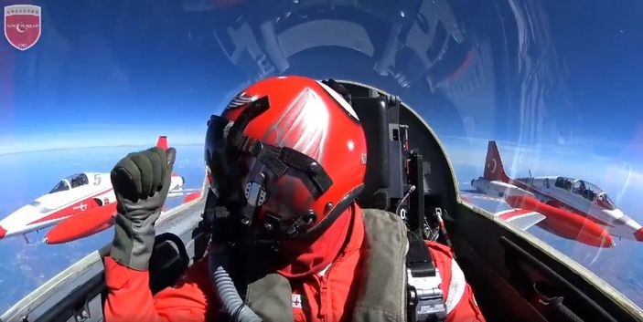 Türk Yıldızları’ndan 19 Mayıs’a özel klip