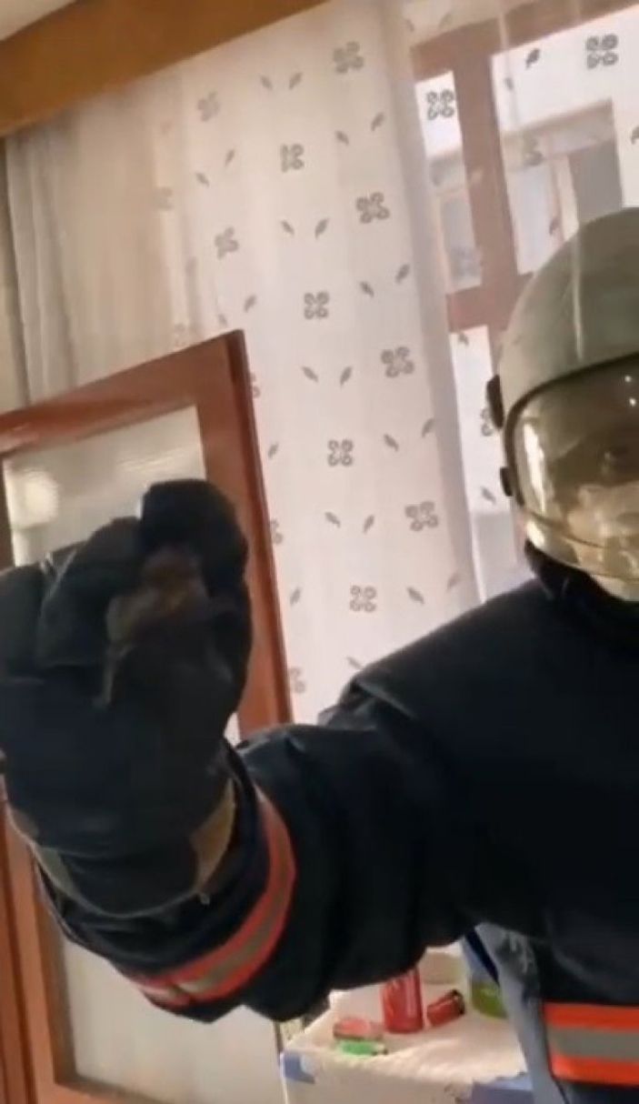 İ Mersin'de yarasalar, mutfaktaki davlumbaza girdi