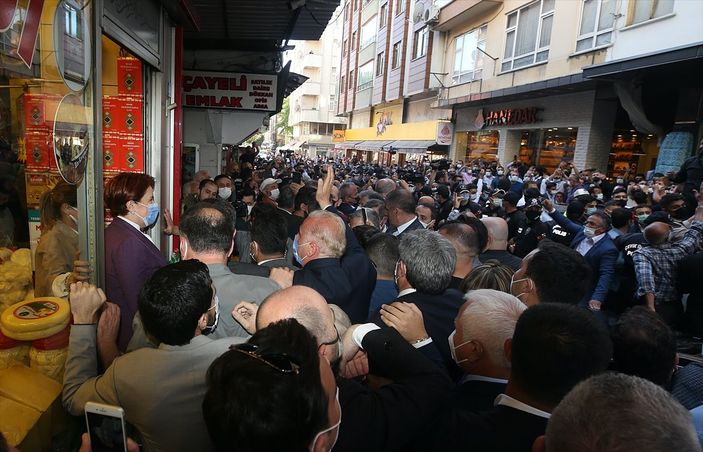 a Meral Akşener, Rize Çayeli'nde protesto edildi