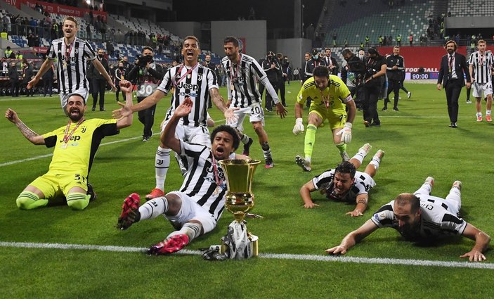 Juventus İtalya Kupası'nı kazandı