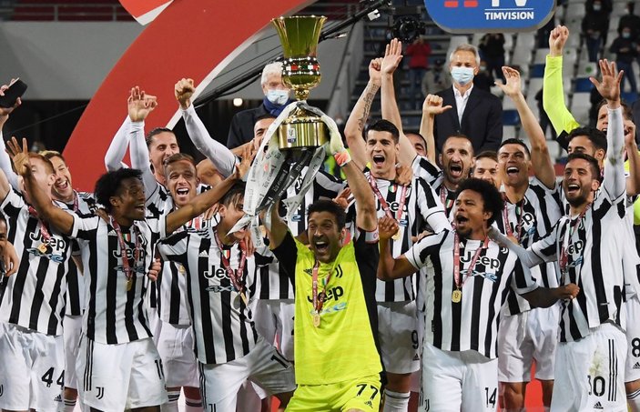 Juventus İtalya Kupası'nı kazandı
