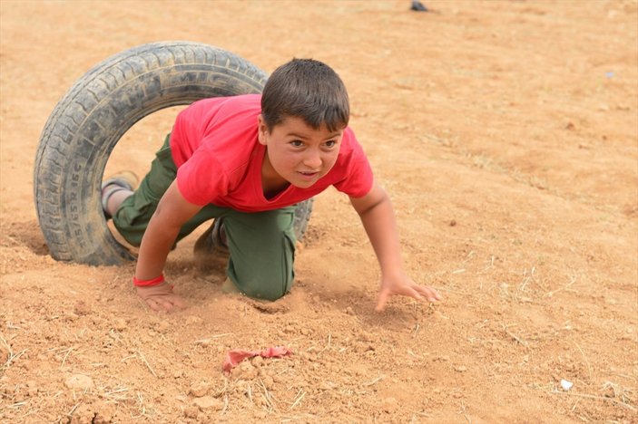 Şanlıurfa'da Survivor parkuru yapan çocuklar için proje hazırlandı
