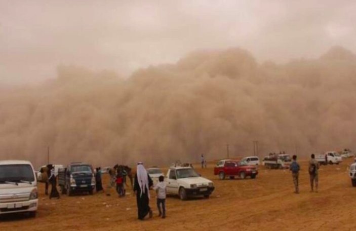 Diyarbakır için Suriye kaynaklı toz uyarısı