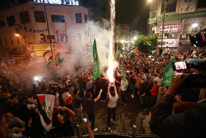 Gazze'de ateşkes kararı sevinçle karşılandı