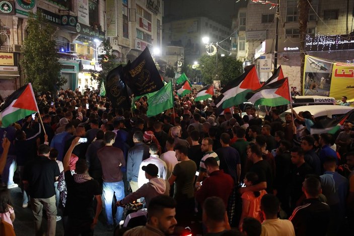 Gazze'de ateşkes kararı sevinçle karşılandı