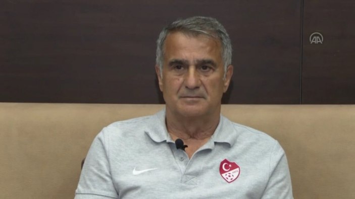 Şenol Güneş: İlk hedefimiz gruptan çıkmak