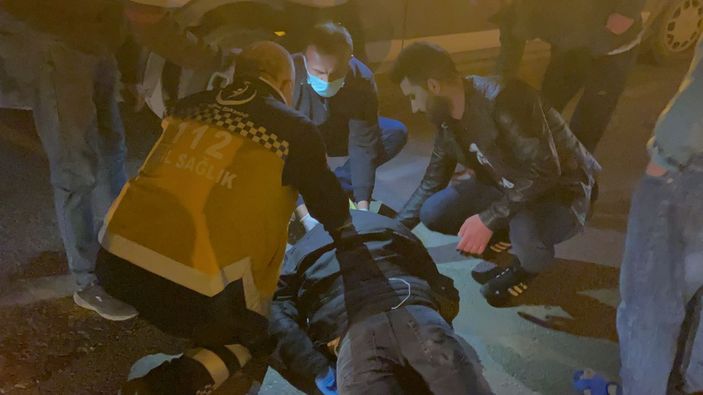 Bursa'da treeporter ve motosiklet çarpıştı: 2 yaralı