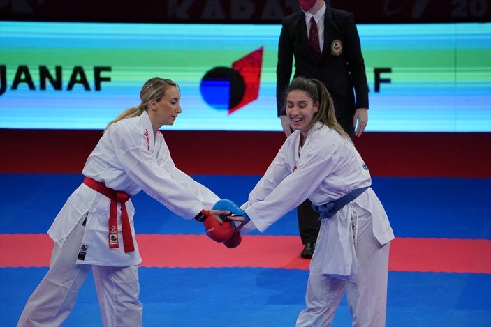 Avrupa Karate Şampiyonası'nda milli sporculardan madalya yağmuru