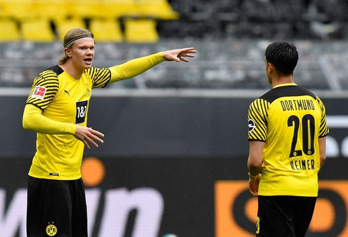 Erling Haaland sezona rekorla nokta koydu