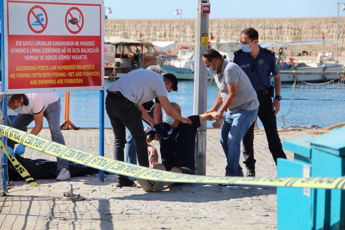 Antalya'da denizden ceset çıktı: Ailesi sinir krizi geçirdi