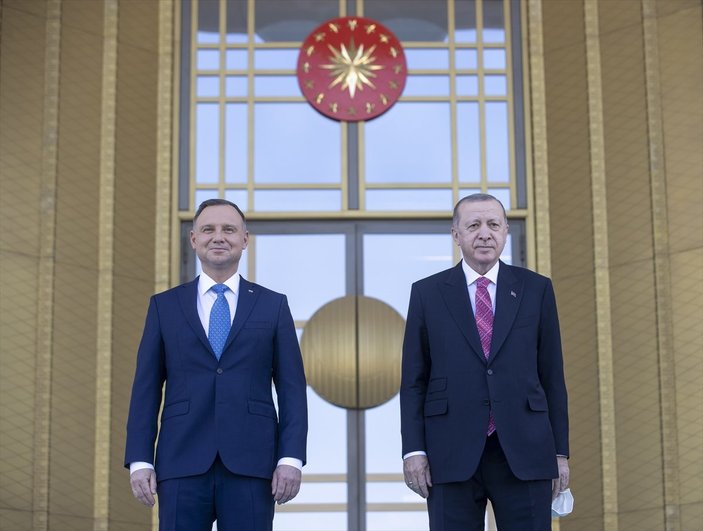 Polonya Cumhurbaşkanı Duda, Ankara'da