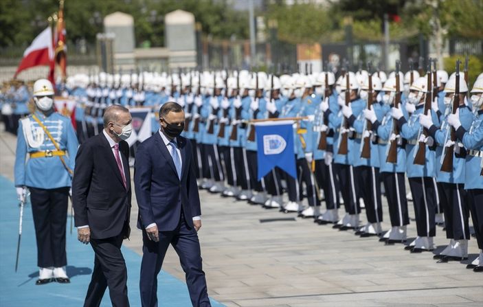 Polonya Cumhurbaşkanı Duda, Ankara'da