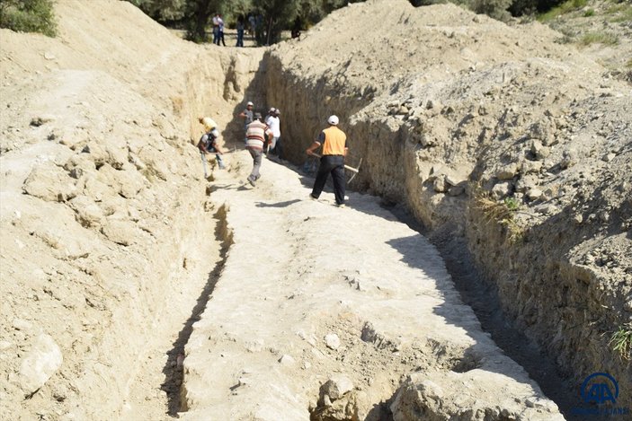 Aydın'da Milattan Önce 1'inci yüzyıla ait su kemeri bulundu