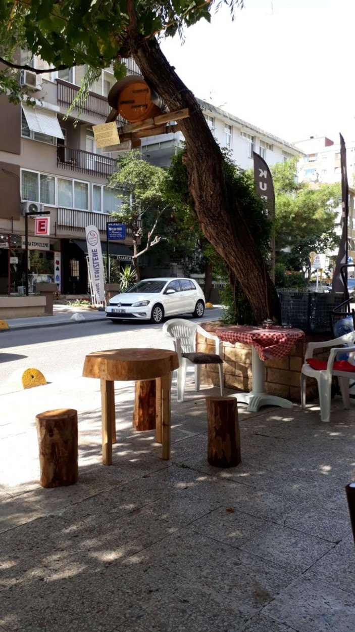 Rizeli bakkal, Kadıköy’ün ortasında arı kovanı kurdu