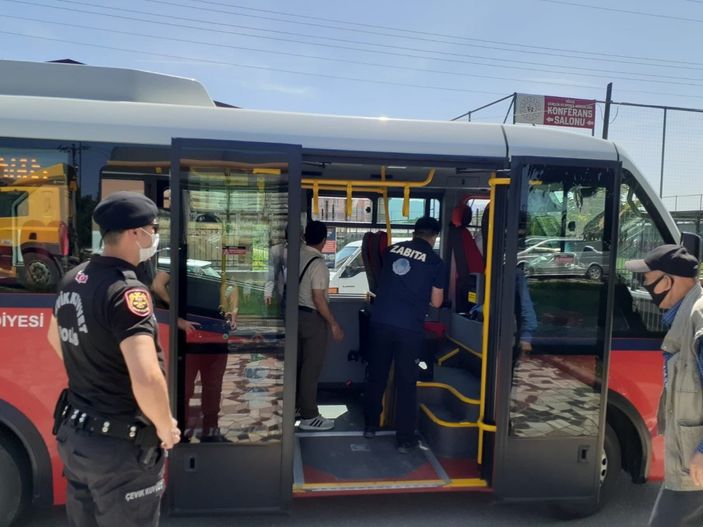 i Düzce'de koronavirüs denetimleri devam ediyor