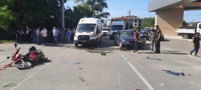 Düzce'de trafik kazası: 1 yaralı