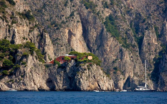 Yazar Curzio Malaparte’nin Capri Adası’ndaki sıra dışı evi