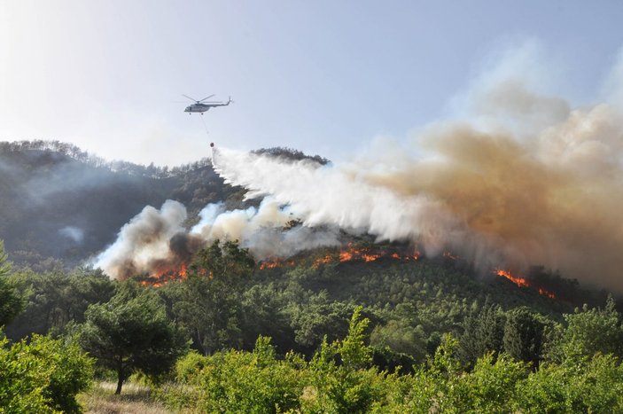 Antalya’da 3 günde 80 dekar alan kül oldu