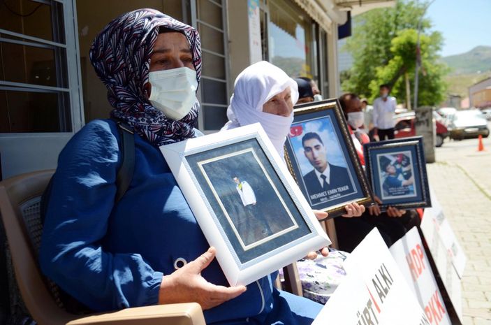 Muş’ta, evlat nöbetine katılan ailelerin sayısı artıyor