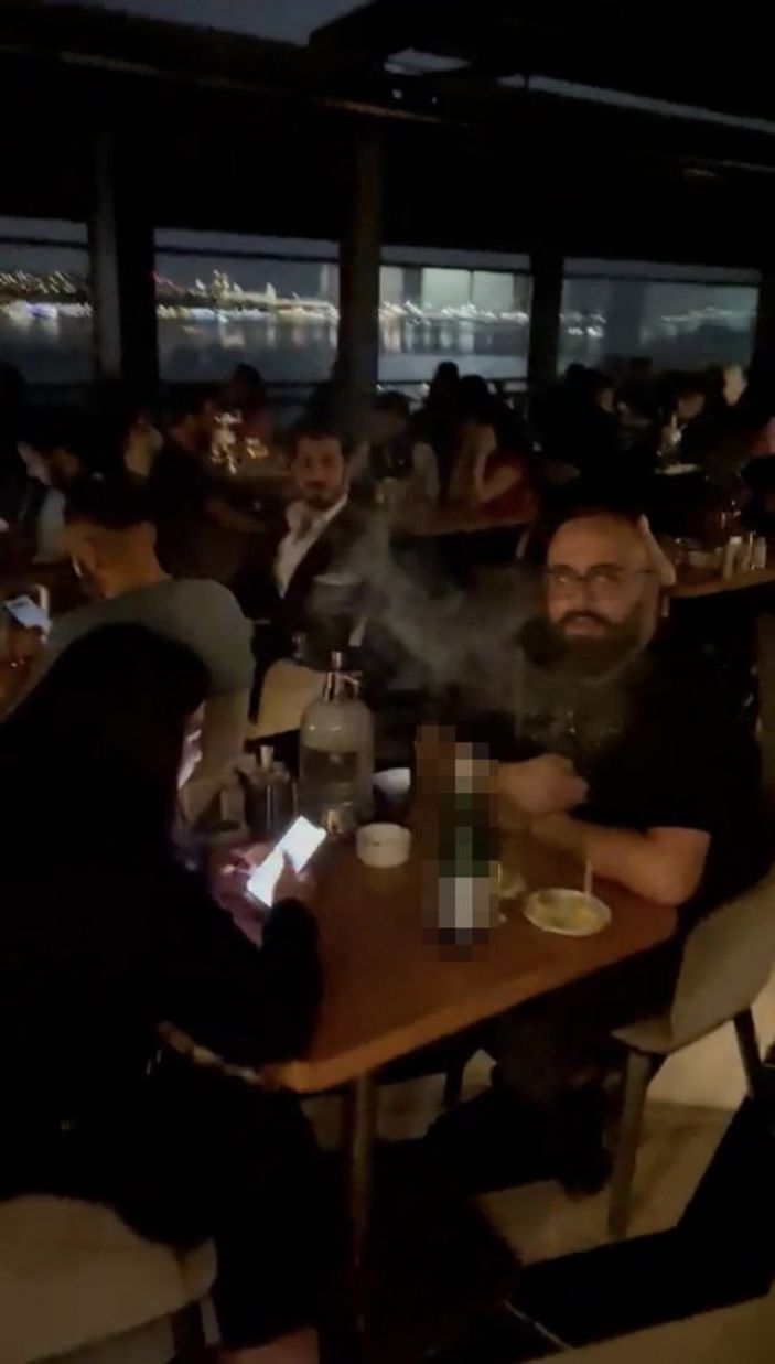 Cihangir'deki Boğaz manzaralı otele düzenlenen baskında ceza yazıldı