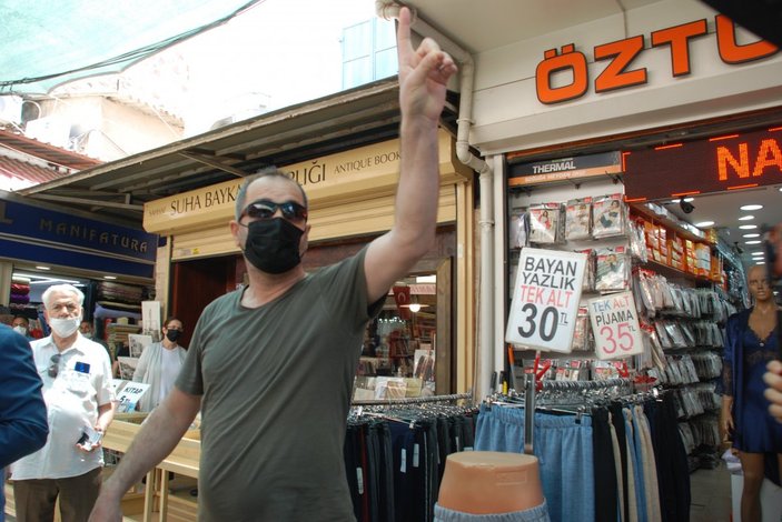İzmir'de Ali Babacan’a 'davanı sattın' tepkisi